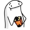 🍿 Эмодзи «Flork» для Telegram