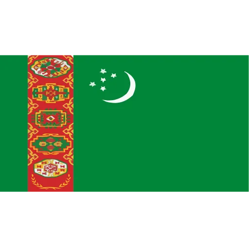 🇹🇲 Эмодзи «World Flag» для Telegram