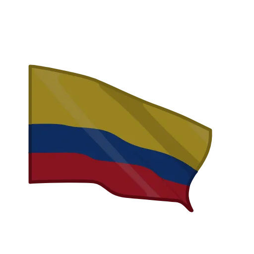 🇨🇴 Эмодзи «🏳 Анимированный набор эмоджи с флагами» для Telegram