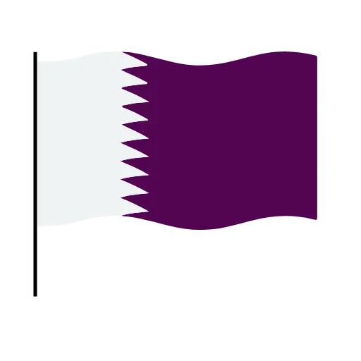 🇶🇦 Эмодзи «Flags - анимированные флаги стран» для Telegram
