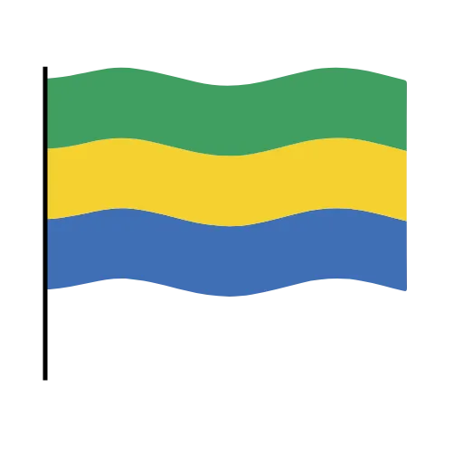 🇬🇦 Эмодзи «Flags - анимированные флаги стран» для Telegram