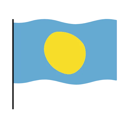 🇵🇼 Эмодзи «Flags - анимированные флаги стран» для Telegram