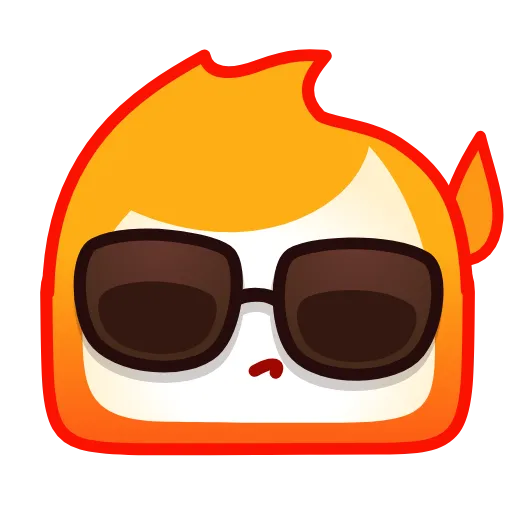 😎 Стикер «Flame» для Telegram