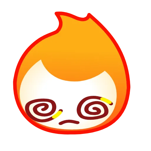 😵‍💫 Стикер «Flame» для Telegram