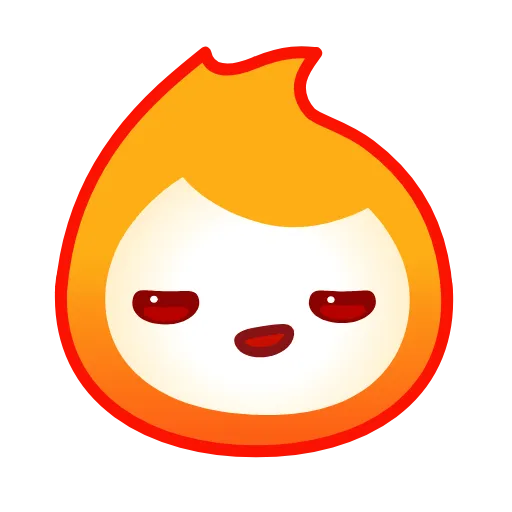 🥱 Стикер «Flame» для Telegram