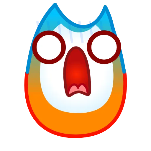 😨 Стикер «Flame» для Telegram