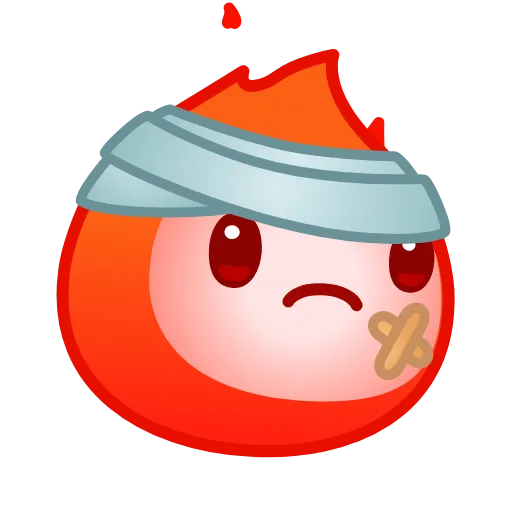 🤕 Стикер «Flame» для Telegram