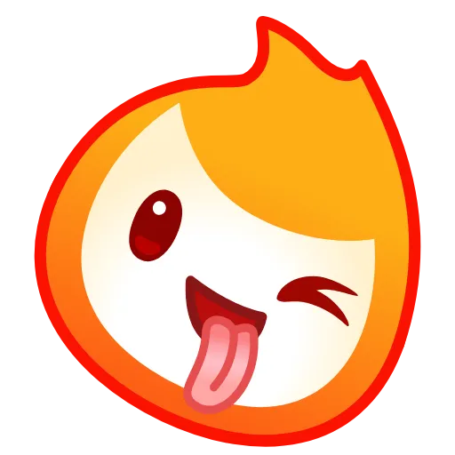 😜 Стикер «Flame» для Telegram