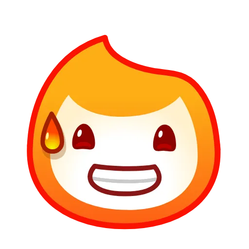 😅 Стикер «Flame» для Telegram