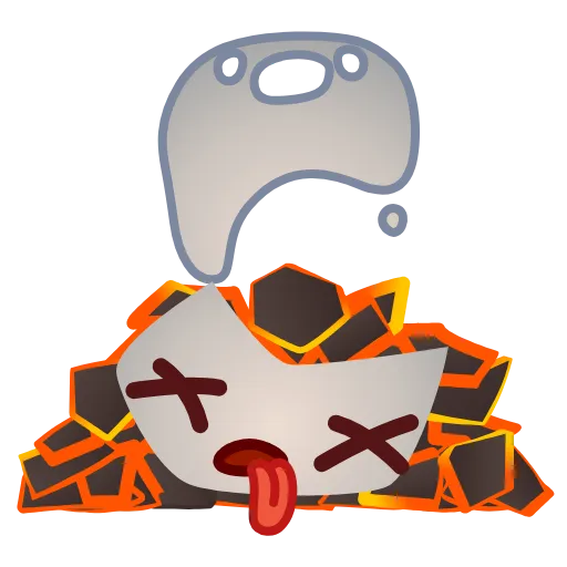 🪦 Стикер «Flame» для Telegram