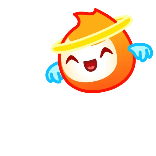 😇 Стикер «Flame» для Telegram