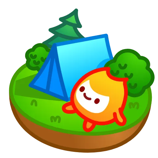⛺ Стикер «Flame» для Telegram