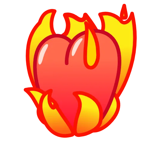 ❤️‍🔥 Стикер «Flame» для Telegram