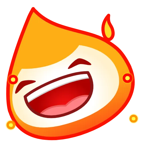 Эмодзи Flame Emoji для Telegram — скачать