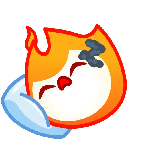 😴 Эмодзи «Flame Emoji» для Telegram