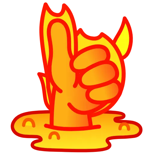 👍 Эмодзи «Flame Emoji» для Telegram