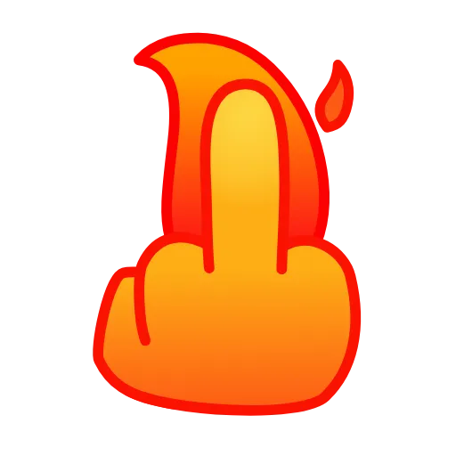 🖕 Эмодзи «Flame Emoji» для Telegram