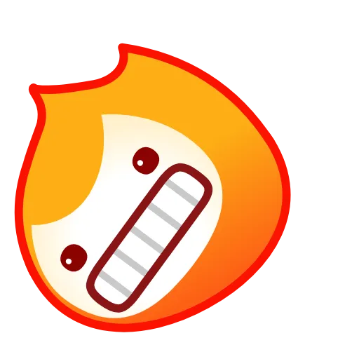 😬 Эмодзи «Flame Emoji» для Telegram