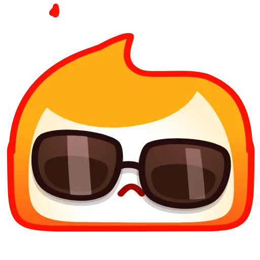 😎 Эмодзи «Flame Emoji» для Telegram
