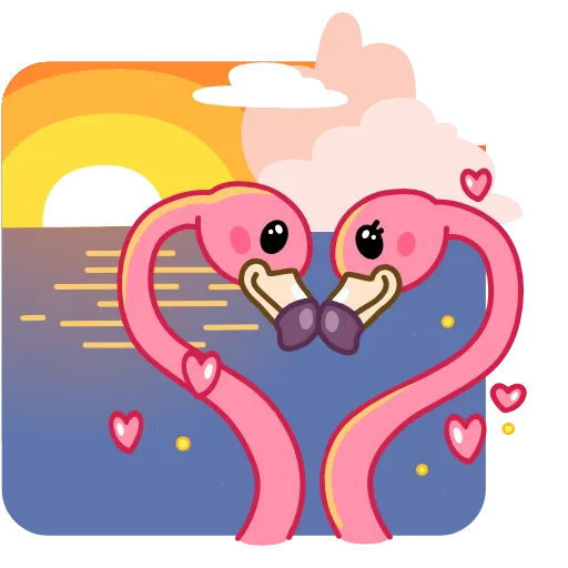 👩‍❤️‍👨 Эмодзи «Пинки» для Telegram