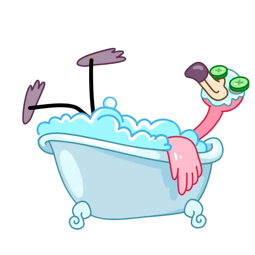 🛁 Эмодзи «Пинки» для Telegram