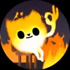 👌 Эмодзи «Flamy Cat» для Telegram