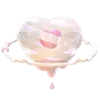 🩷 Эмодзи «3D #cute #girl #color #black #white» для Telegram