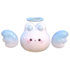 🐰 Эмодзи «3D #cute #girl #color #black #white» для Telegram