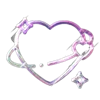 🩷 Эмодзи «3D #cute #girl #color #black #white» для Telegram