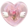 🩷 Эмодзи «3D #cute #girl #color #black #white» для Telegram