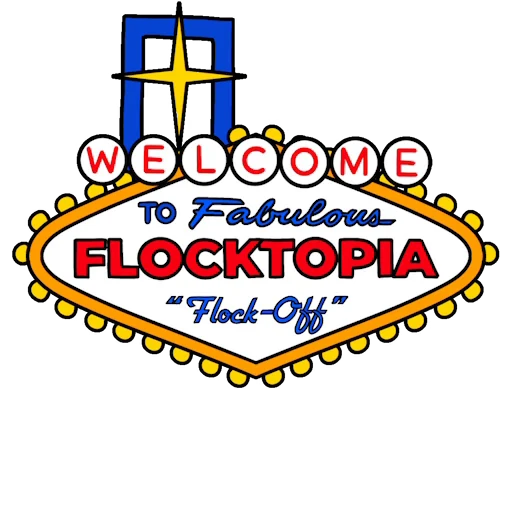 🪧 Стикер «Flockerz» для Telegram
