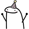 🥳 Эмодзи «Flork -» для Telegram