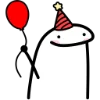 🥳 Эмодзи «Flork -» для Telegram