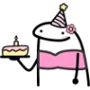 🥳 Эмодзи «Flork -» для Telegram