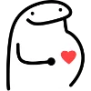 🤰 Эмодзи «Flork -» для Telegram