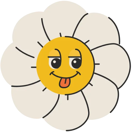🌼 Эмодзи «ϝⳑⲟⲱⲉʀ» для Telegram