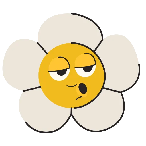 🌼 Эмодзи «ϝⳑⲟⲱⲉʀ» для Telegram