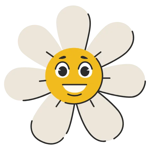 🌼 Эмодзи «ϝⳑⲟⲱⲉʀ» для Telegram