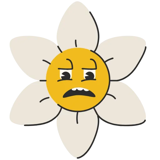 🌼 Эмодзи «ϝⳑⲟⲱⲉʀ» для Telegram