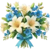 💐 Эмодзи «Набор эмоджи с букетами цветов» для Telegram