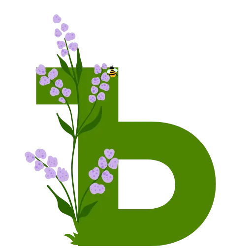 🪻 Эмодзи «Flowers Spring Letters» для Telegram