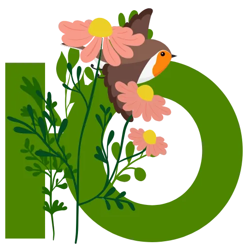 🏵 Эмодзи «Flowers Spring Letters» для Telegram