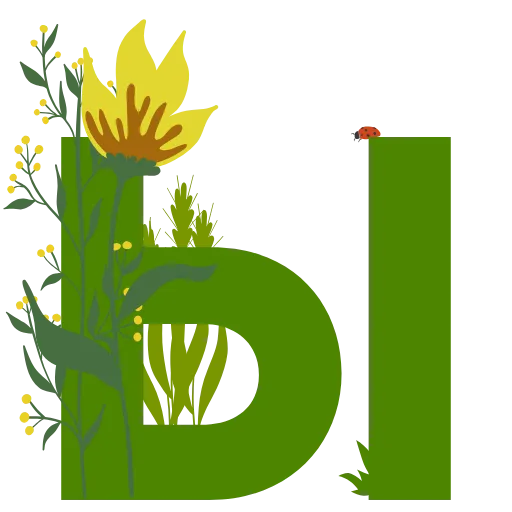 🪲 Эмодзи «Flowers Spring Letters» для Telegram