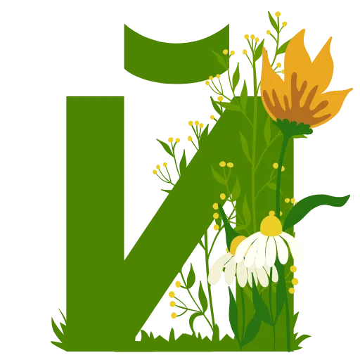 🏵 Эмодзи «Flowers Spring Letters» для Telegram
