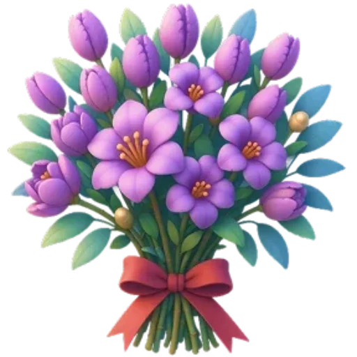 💐 Стикер «Цветы» для Telegram