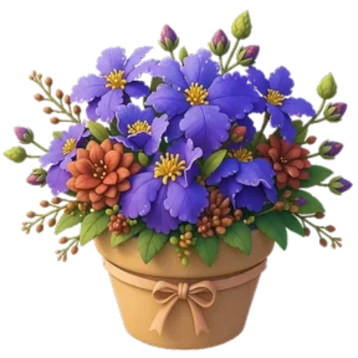 💐 Стикер «Цветы» для Telegram