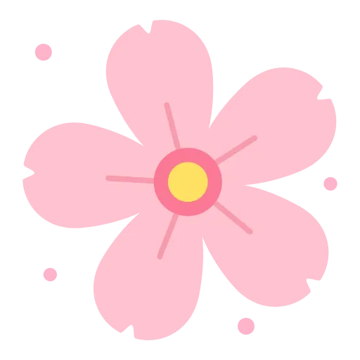 🤩 Эмодзи «Цветочки» для Telegram