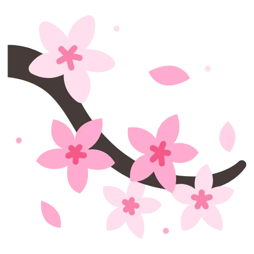 🤩 Эмодзи «Цветочки» для Telegram