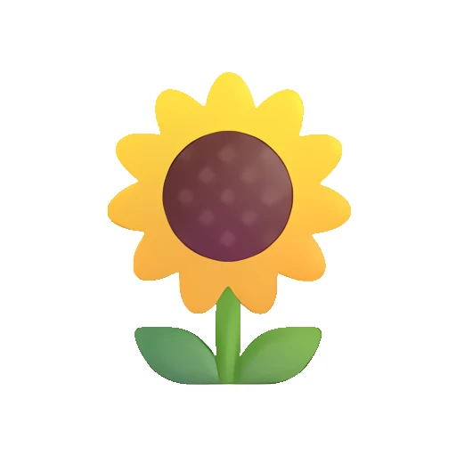 🌻 Стикер «Fluent Emoji» для Telegram