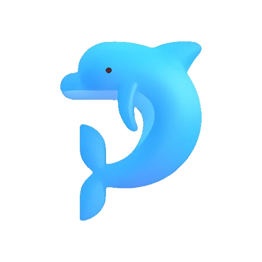 🐬 Стикер «Fluent Emoji» для Telegram